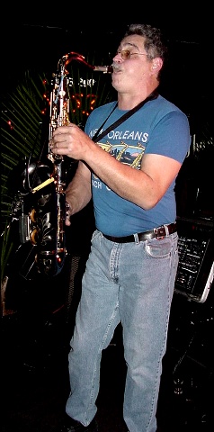 Bennie on Tenor Sax