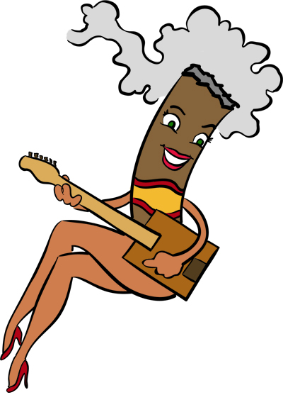 The Original Smokin Tone Cigar Box Guitar